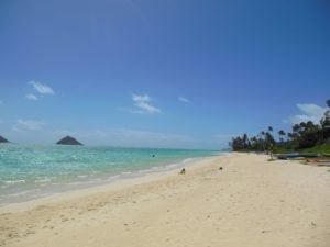Lanikai Beach - one of the world's most famous beaches and still space :-)