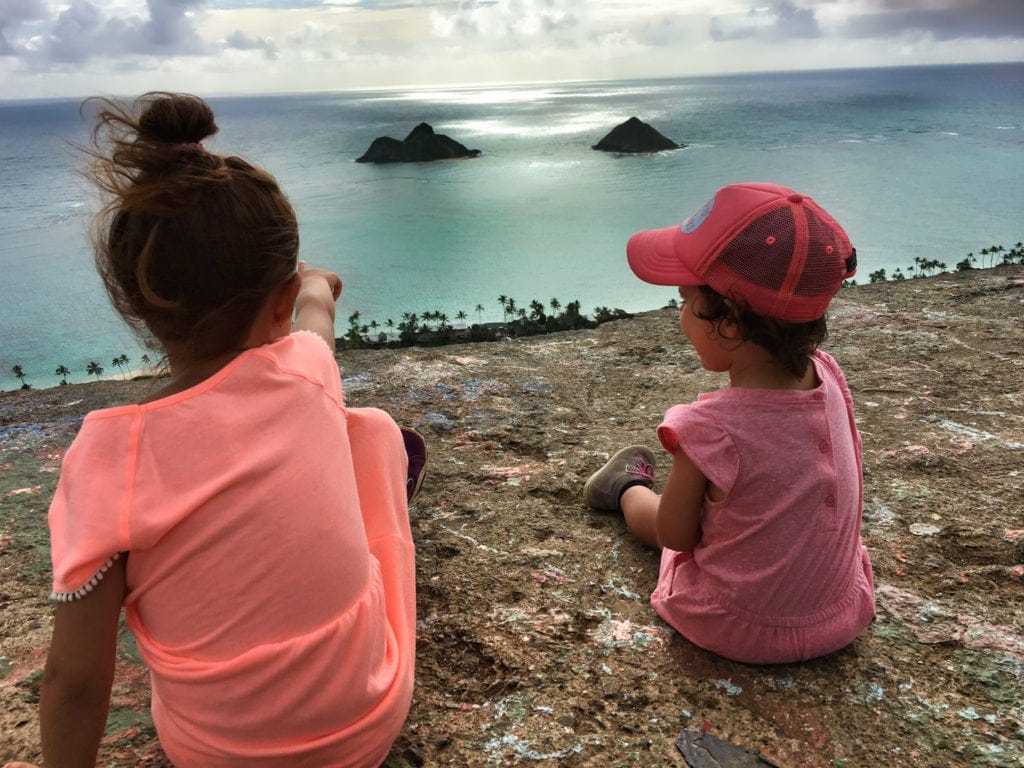 pillbox hike lanikai with kids Big Island