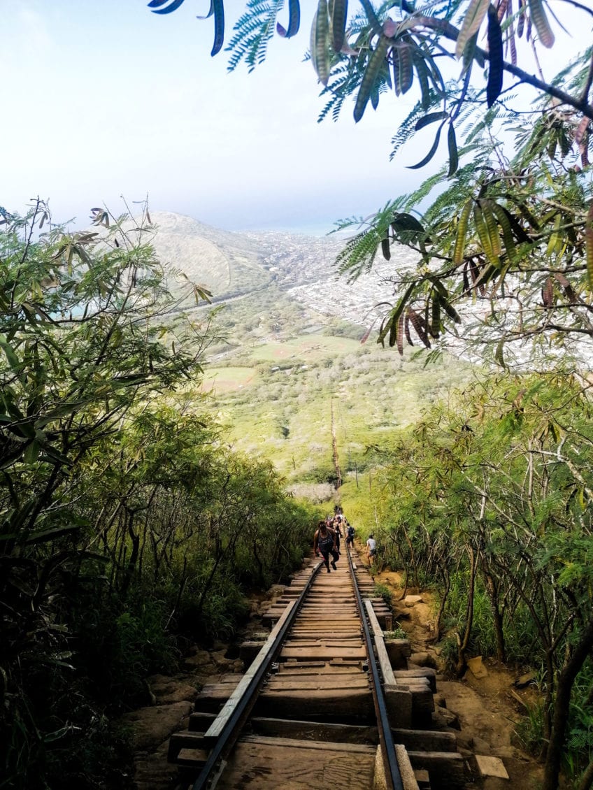 koko crater railway trail Oʻahu