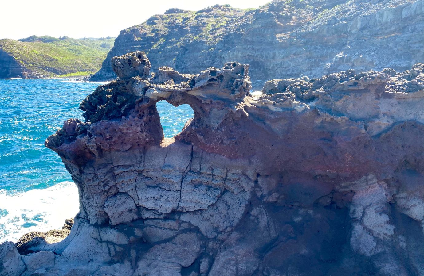 The,Famous,Heart,Shaped,Rock,At,Nakalele,Blowhole,In,Maui
